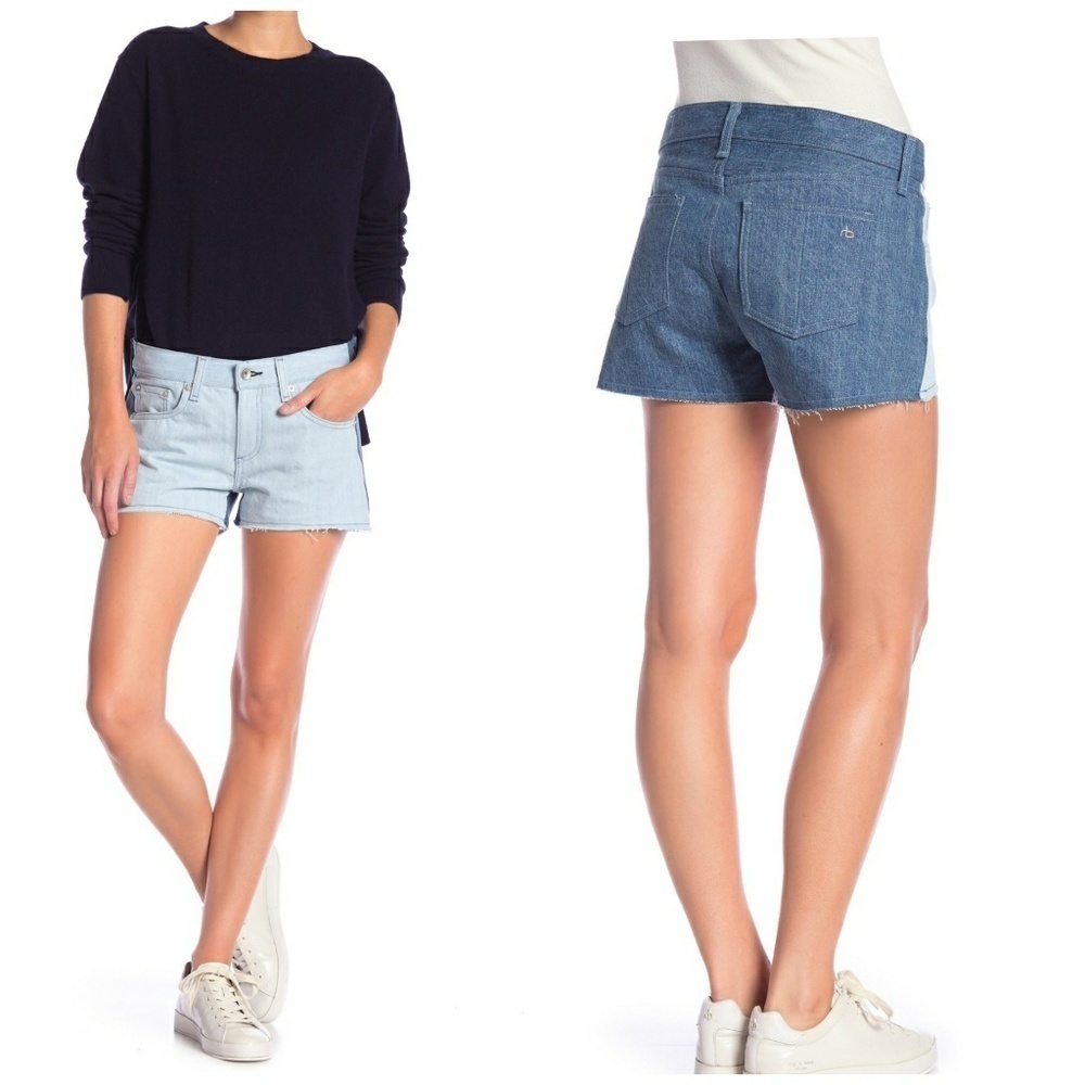 💜 Rag & Bone | NWOT 2 Toned Cutoff Jean Shorts
